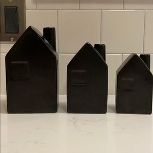 Set of 3 hearth and hand house bud vases